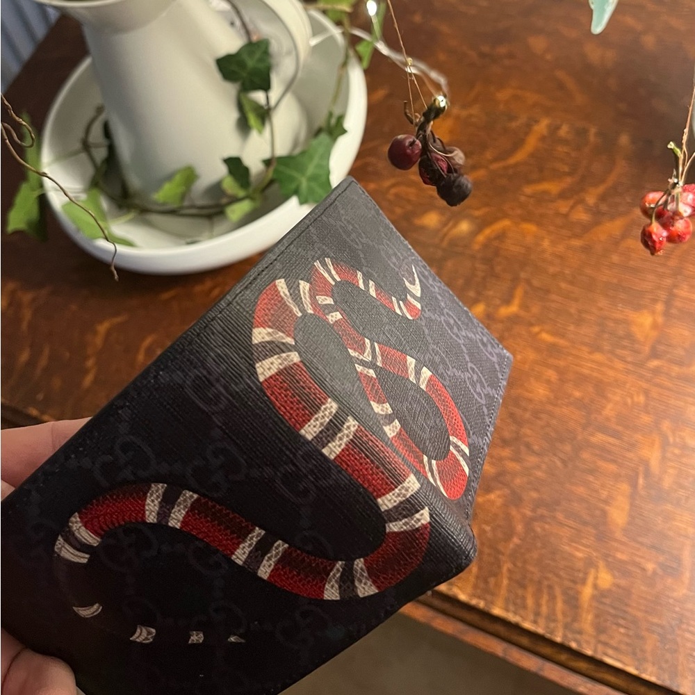 GG Black supreme KingSnake Wallet